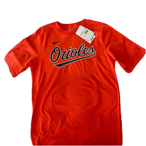 RARE Nike MLB Baltimore Orioles Cedric Mullins Nike Shirt Size Youth XL - Picture 1 of 5